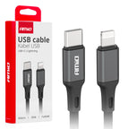 USB-C naar Lightning 20W 100cm FullLINK AMiO 03904 - AMiO 03904 - afbeelding 2
