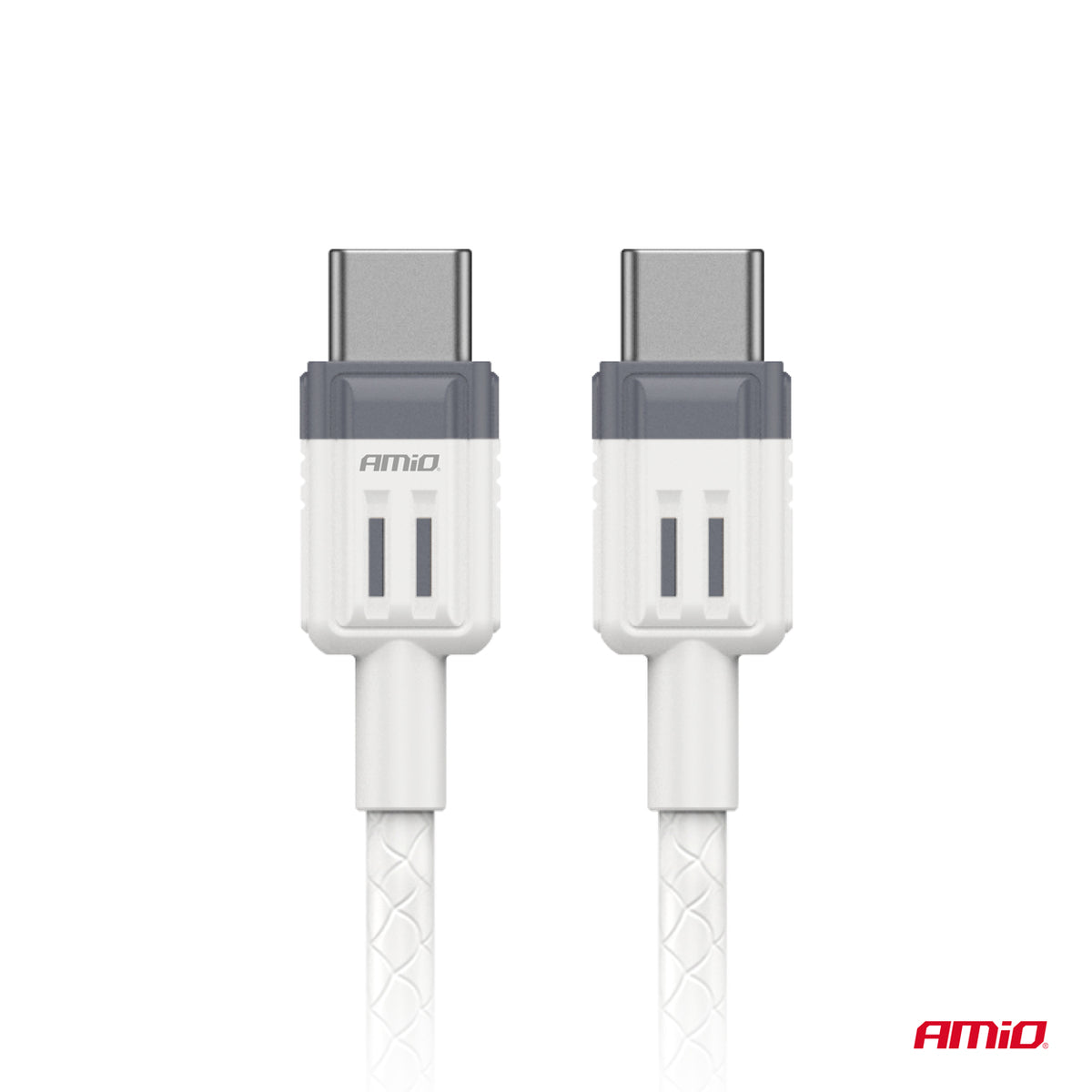 Usb C naar usb C kabel 60W 100cm FullLINK AMiO 03908 - AMiO 03908 - afbeelding 2