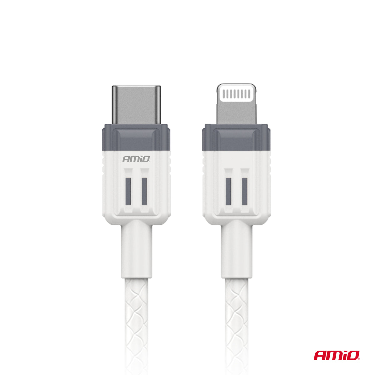 USB-C naar Lightning 20W 100cm FullLINK AMiO 03910 - AMiO 03910 - afbeelding 2
