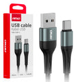 USB naar USB-C kabel 3A 100cm FullLINK AMiO 03911 - AMiO 03911 - afbeelding 1