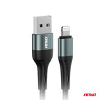USB naar Lightning 3A 100cm FullLINK AMiO 03913 - AMiO 03913 - afbeelding 2
