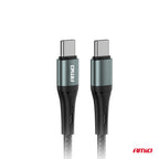 USB-C naar USB-C kabel 60W 200cm FullLINK AMiO 03915 - AMiO 03915 - afbeelding 2