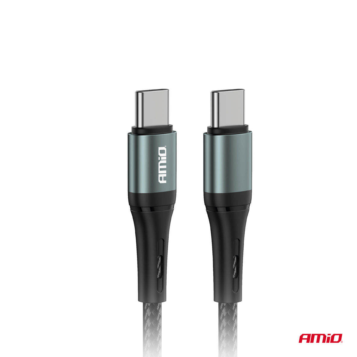 USB-C naar USB-C kabel 60W 200cm FullLINK AMiO 03915 - AMiO 03915 - afbeelding 2