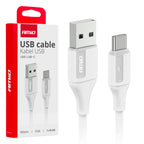 USB naar USB-C kabel 3A 100cm FullLINK AMiO 03917 - AMiO 03917 - afbeelding 1