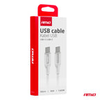 USB-C naar USB-C kabel 60W 100cm FullLINK AMiO 03920 - AMiO 03920 - afbeelding 5