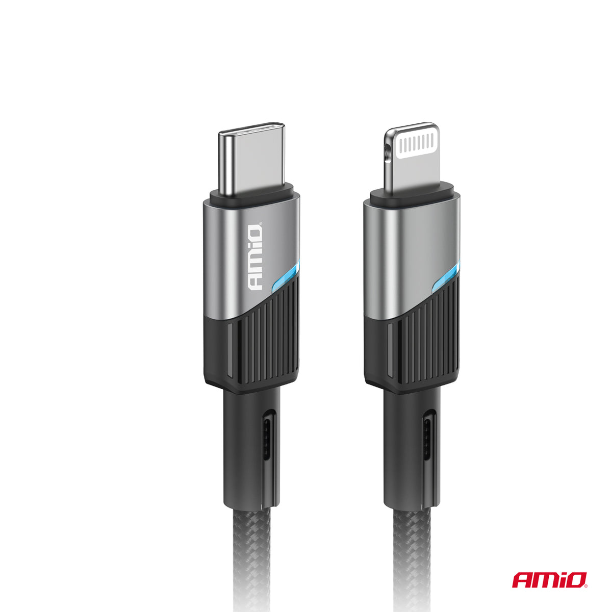 USB-C naar Lightning 20W 100cm FullLINK AMiO 03928 - AMiO 03928 - afbeelding 3
