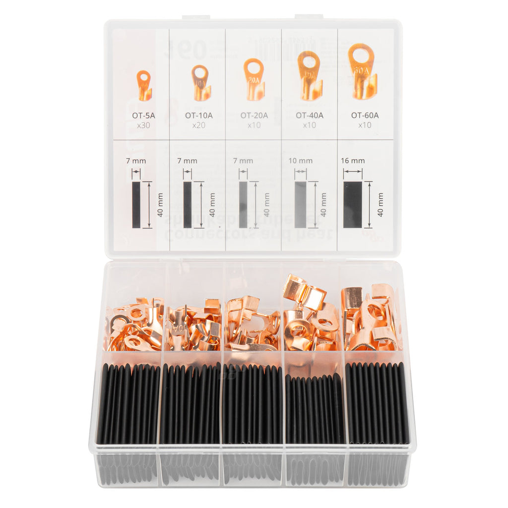 Connectoren en krimpkous set AMiO 03933 - AMiO 03933 - afbeelding 1