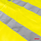 Veiligheidsvest XL geel met certificaat AMiO 03934 - AMiO 03934 - afbeelding 2