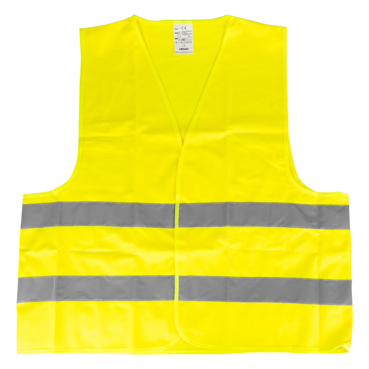 Veiligheidsvest XXXL geel met certificaat AMiO 03935 - AMiO 03935 - afbeelding 1