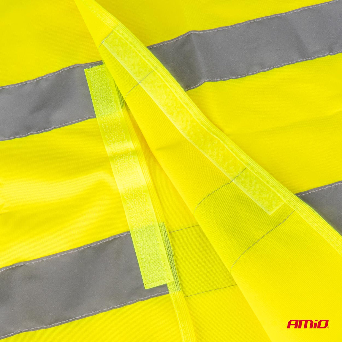Veiligheidsvest XXXL geel met certificaat AMiO 03935 - AMiO 03935 - afbeelding 4