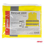 Veiligheidsvest XXXL geel met certificaat AMiO 03935 - AMiO 03935 - afbeelding 9