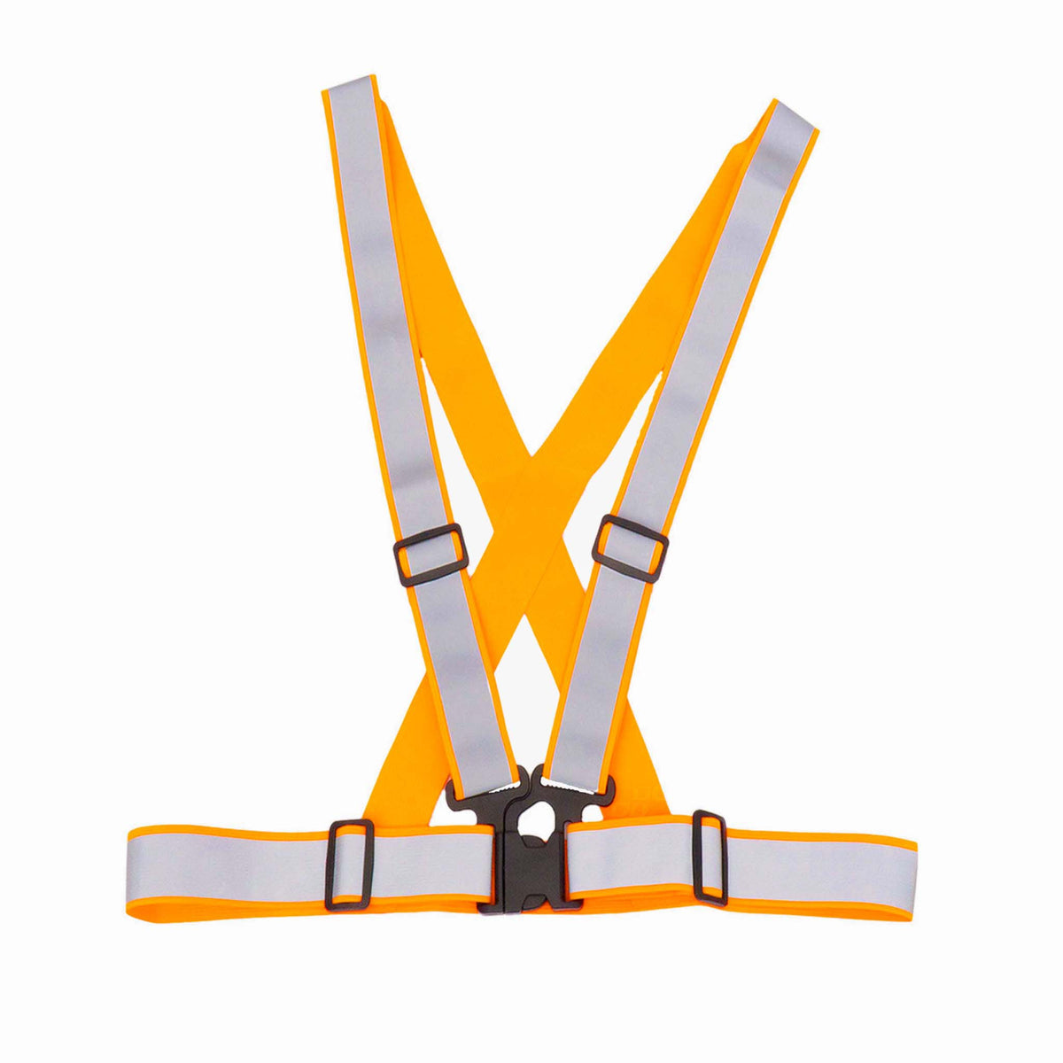 Reflecterend veiligheidsgordelvest oranje kleur AMiO 03939 - AMiO 03939 - afbeelding 5