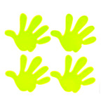 Fluorescerende stickers set HANDS AMiO 03942 - AMiO 03942 - afbeelding 1