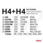 Halogeenset 30-delig (H4+H4) AMiO 03958 - AMiO 03958 - afbeelding 4