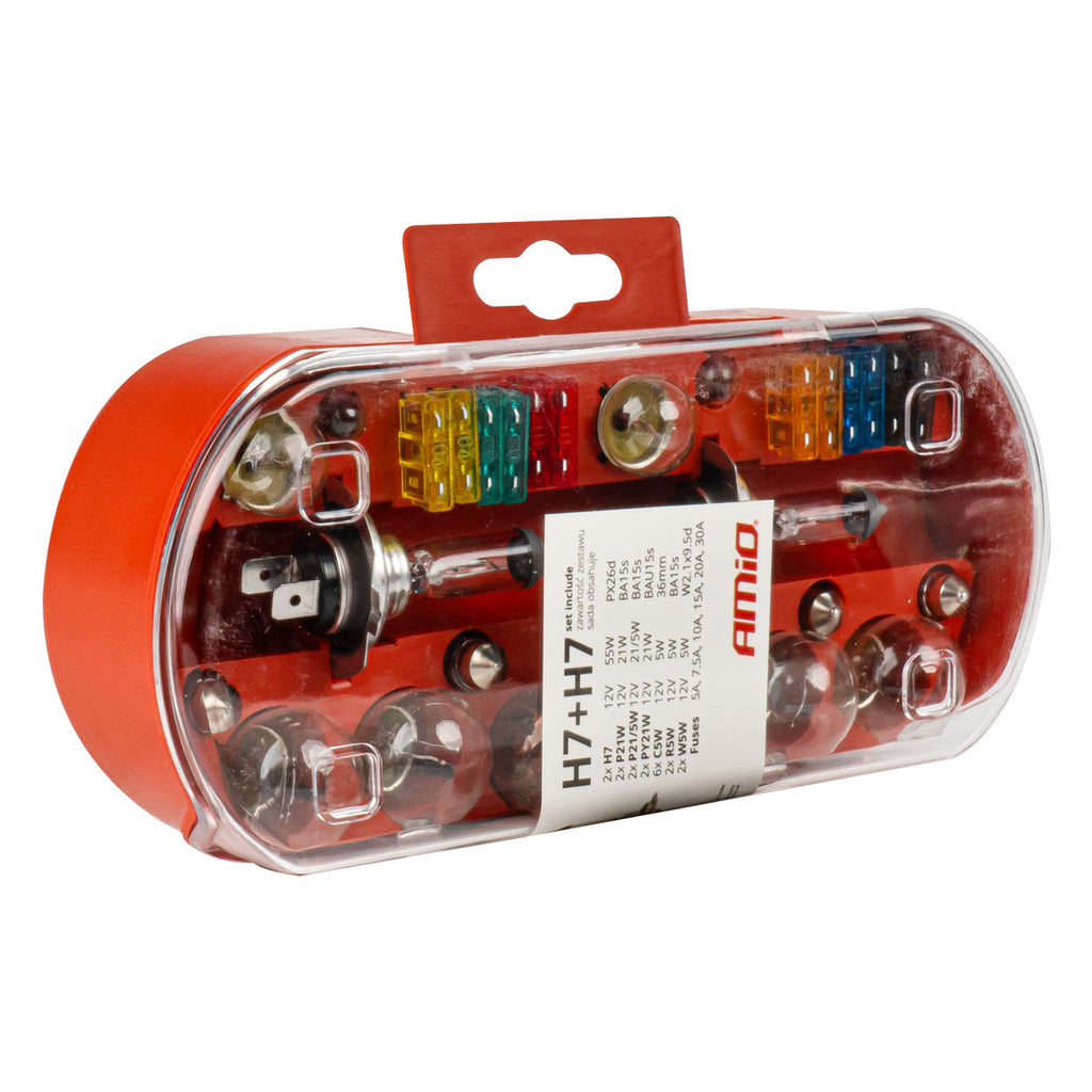 Halogeen Set 30-delig (H7+H7) AMiO 03959 - AMiO 03959 - afbeelding 4
