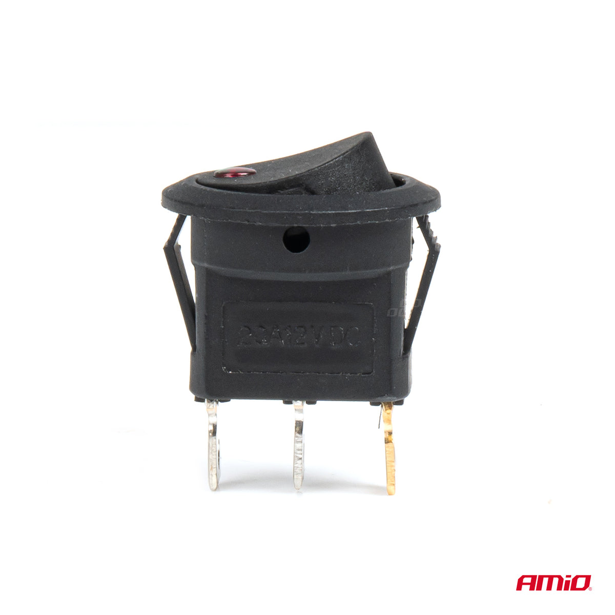 Ronde schakelaar met rood licht AMiO 03961 - AMiO 03961 - afbeelding 3