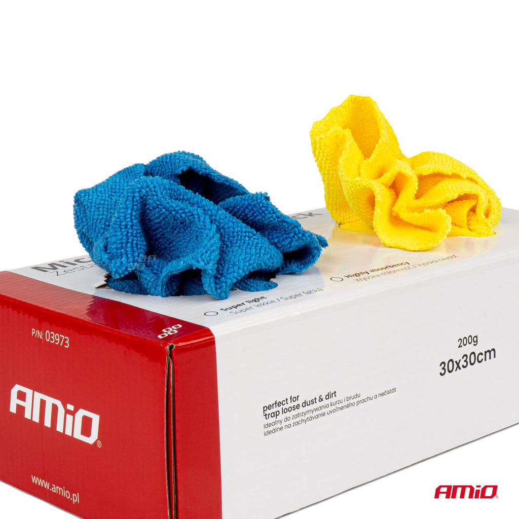 Microvezel doekpakket 30x30cm 200g AMiO 03973 - AMiO 03973 - afbeelding 5