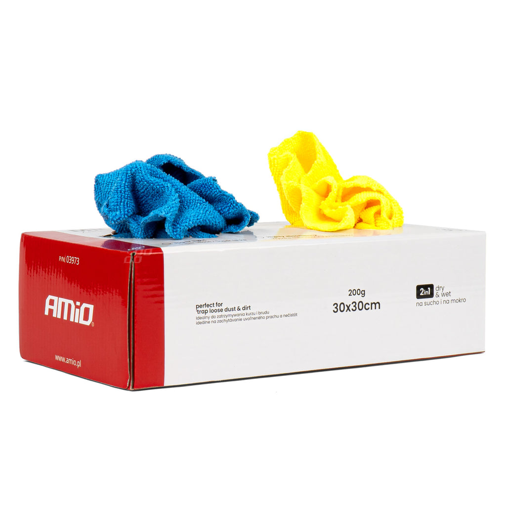 Microvezel doekpakket 30x30cm 200g AMiO 03973 - AMiO 03973 - afbeelding 6