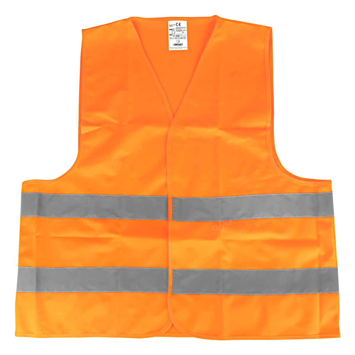 Veiligheidshesje oranje met certificaat AMiO 03986 - AMiO 03986 - afbeelding 1