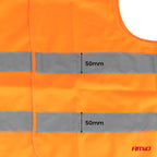 Veiligheidshesje oranje met certificaat AMiO 03986 - AMiO 03986 - afbeelding 5