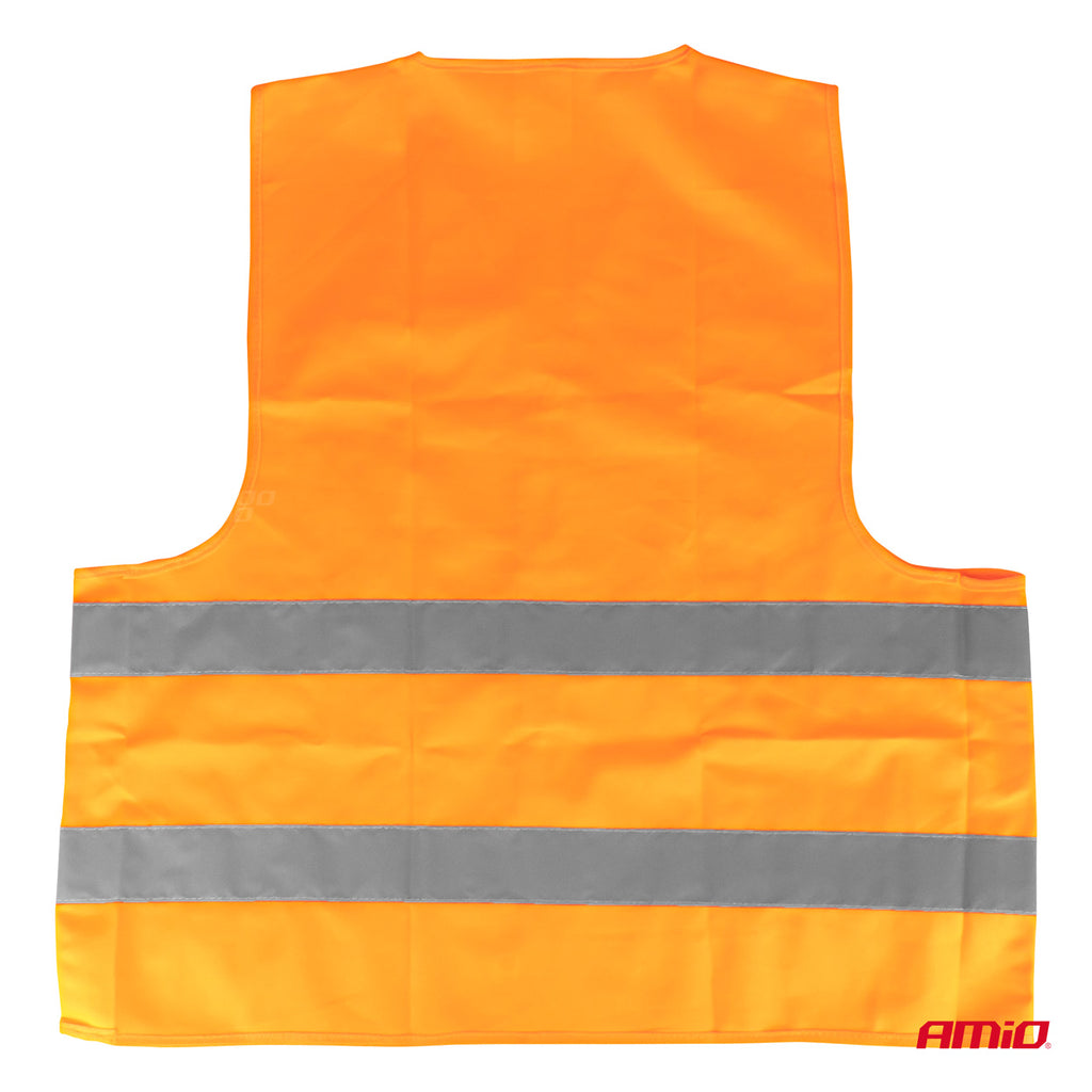 Veiligheidshesje oranje met certificaat AMiO 03986 - AMiO 03986 - afbeelding 6