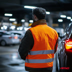 Veiligheidshesje oranje met certificaat AMiO 03986 - AMiO 03986 - afbeelding 8