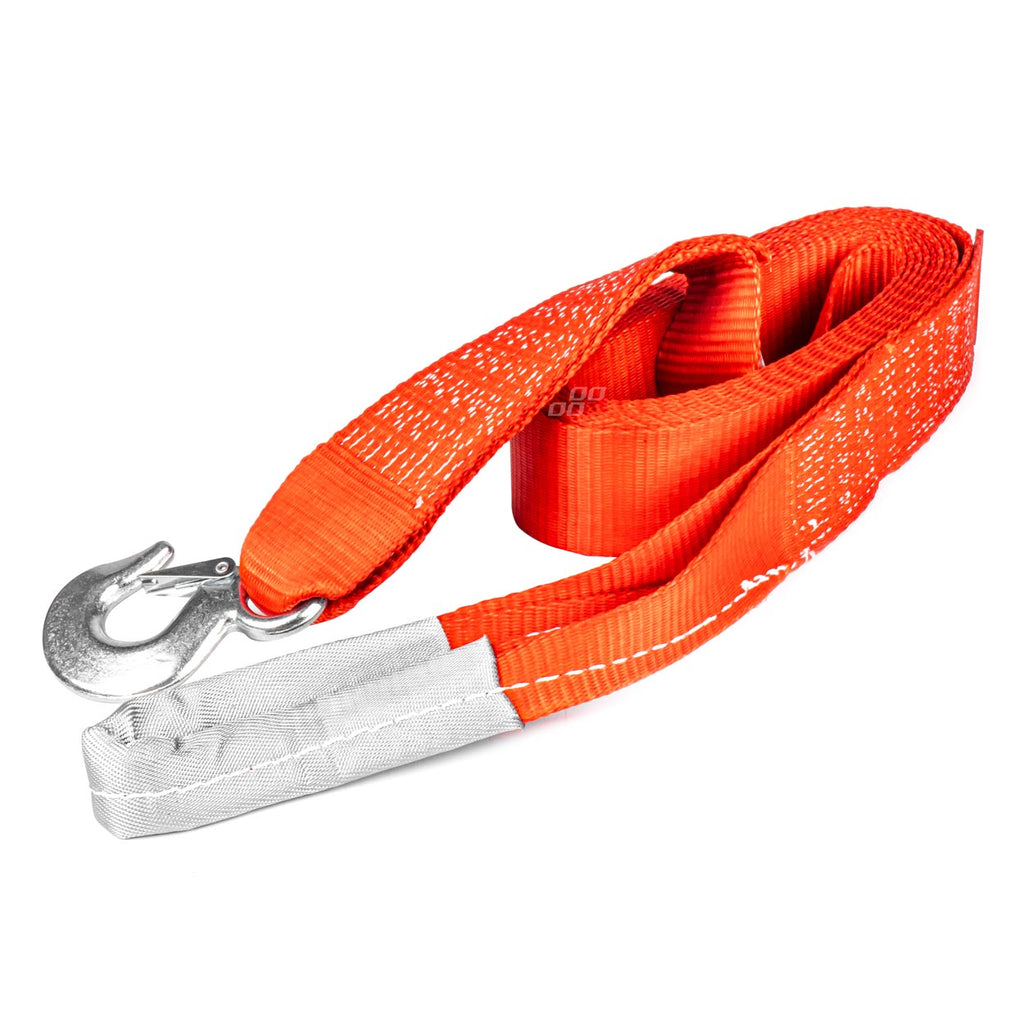 Trekriem 7000kg 60mm 5m haak+lug AMiO 03992 - AMiO 03992 - afbeelding 1