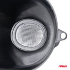 Kunststof universele trechter met zeef 3-delig elliptisch 14 cm AMiO 04037 - AMiO 04037 - afbeelding 3