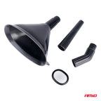Kunststof universele trechter met zeef 3-delig elliptisch 14 cm AMiO 04037 - AMiO 04037 - afbeelding 4