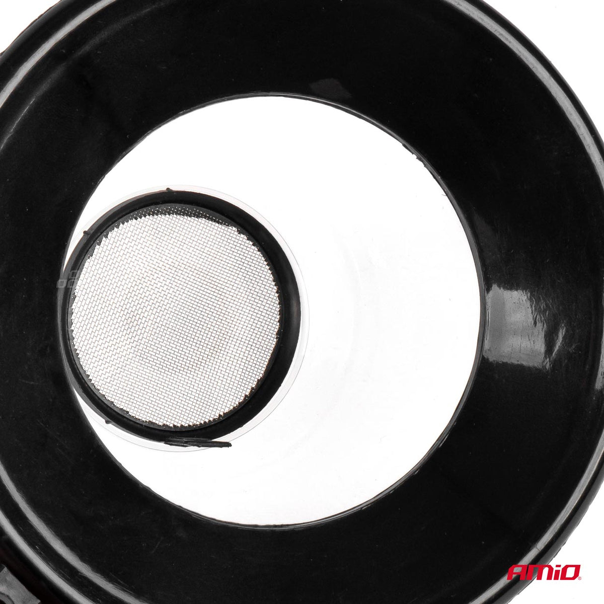 Kunststof trechter met half deksel en filter 13,5cm AMiO 04042 - AMiO 04042 - afbeelding 3