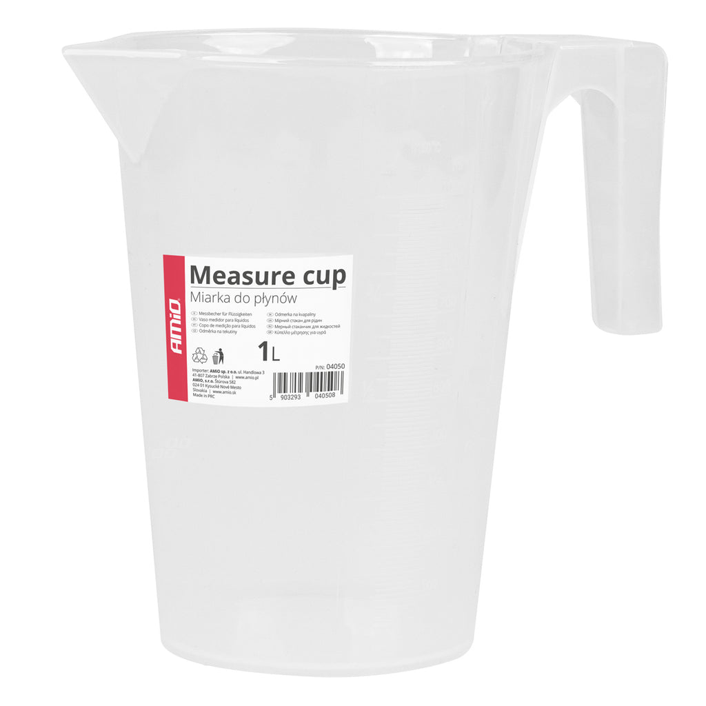 Universele maatbeker 1L AMiO 04050 - AMiO 04050 - afbeelding 1