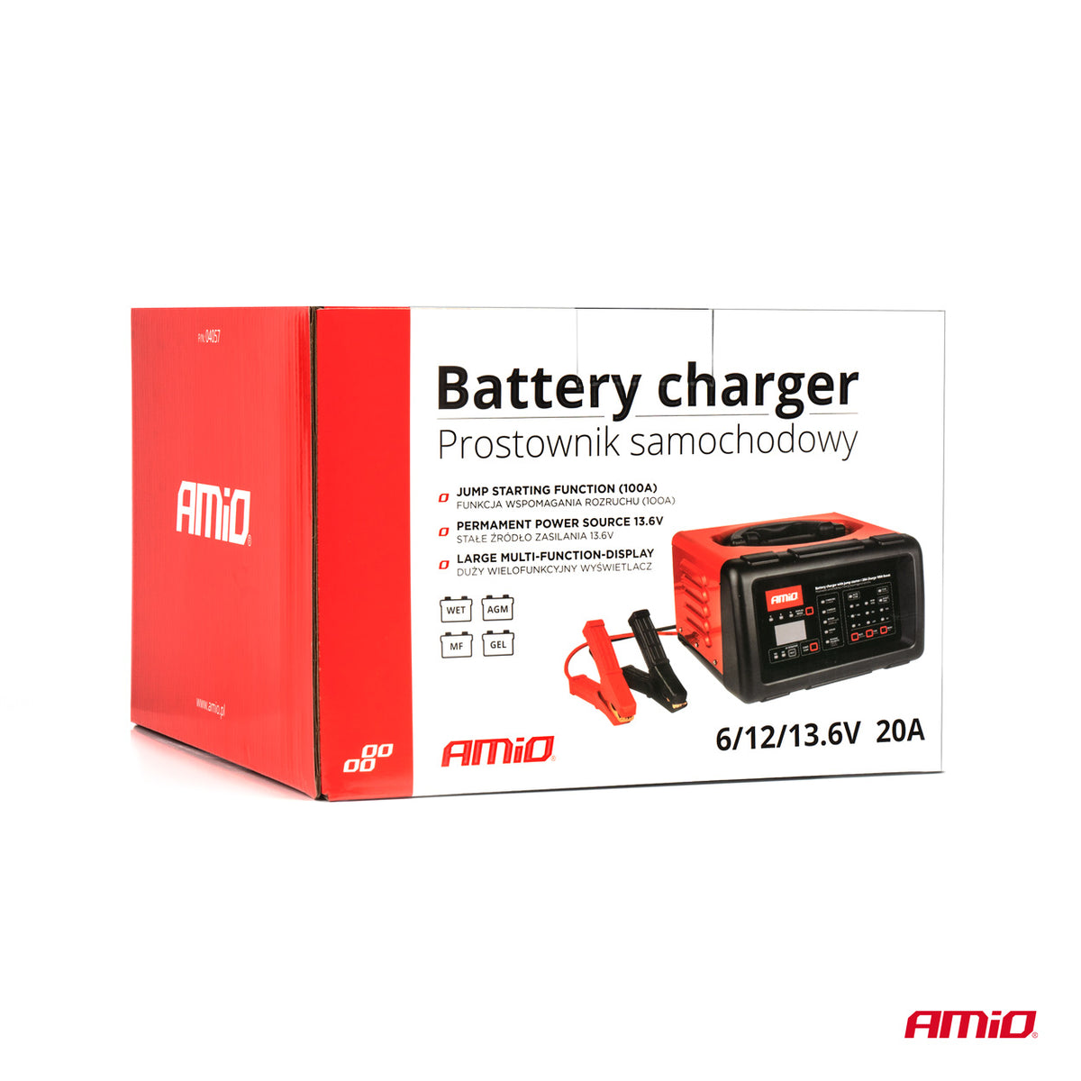 Acculader 20A 6V 12V AMiO 04057 - AMiO 04057 - afbeelding 7
