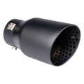Uitlaatdempertip RVS zwart mat AMiO 04061 - AMiO 04061 - afbeelding 1