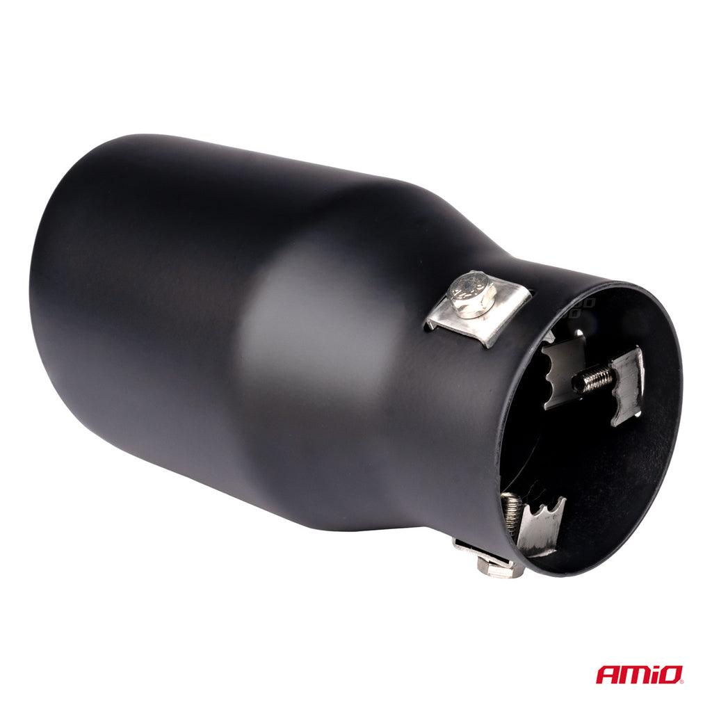 Uitlaatdempertip RVS zwart mat AMiO 04061 - AMiO 04061 - afbeelding 3