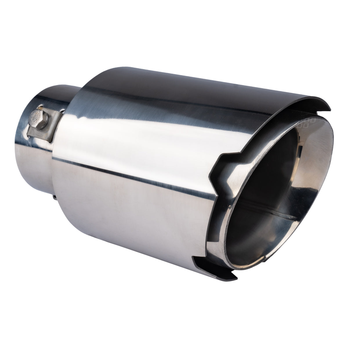 Uitlaatdempertip RVS chroom AMiO 04064 - AMiO 04064 - afbeelding 1