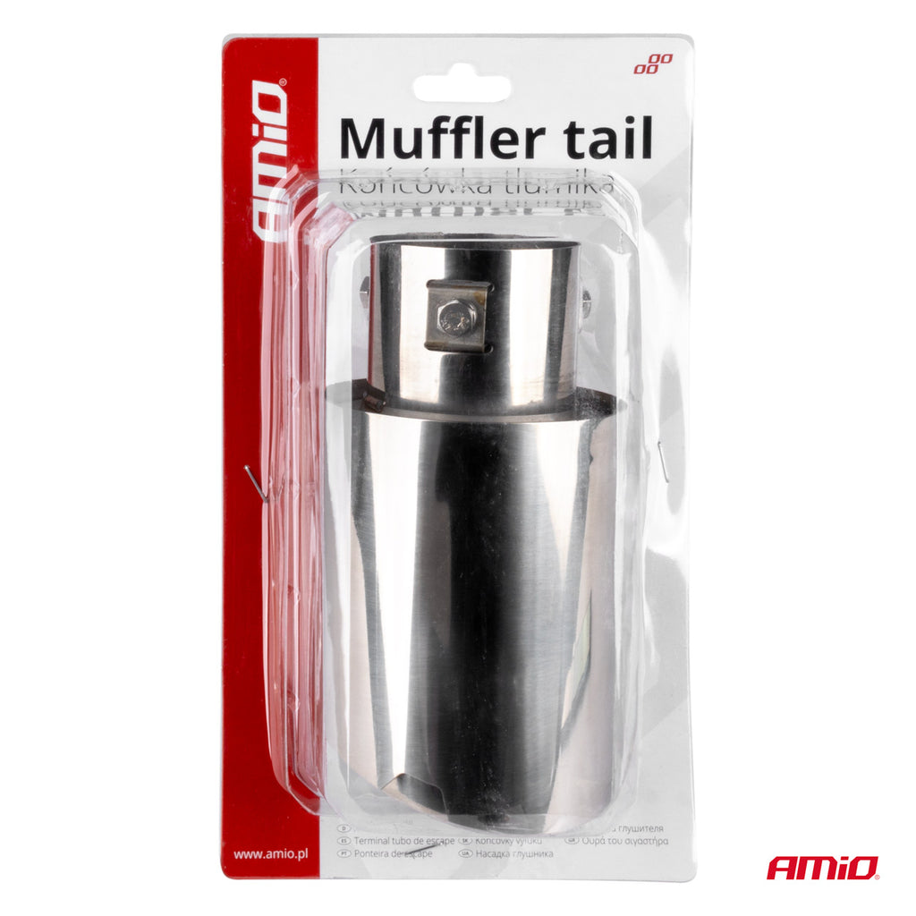 Uitlaatdempertip RVS chroom AMiO 04064 - AMiO 04064 - afbeelding 4
