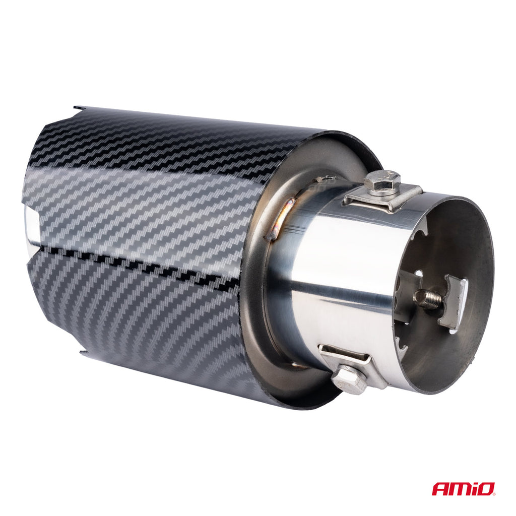 Uitlaatdemper tip RVS carbon AMiO 04065 - AMiO 04065 - afbeelding 3