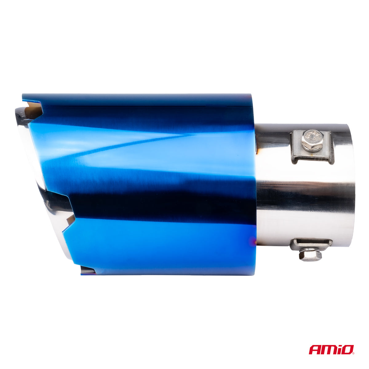 Uitlaatdempertip RVS blauw AMiO 04066 - AMiO 04066 - afbeelding 3