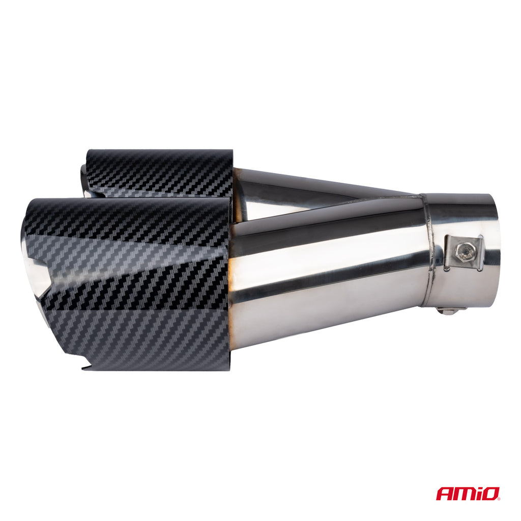 Uitlaatdemper tip RVS carbon AMiO 04069 - AMiO 04069 - afbeelding 3