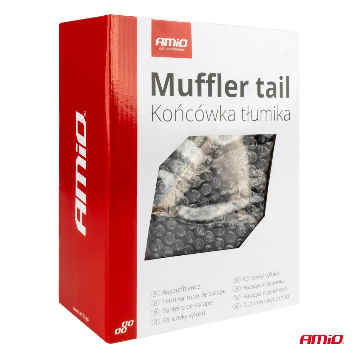 Uitlaatdemper tip RVS carbon AMiO 04069 - AMiO 04069 - afbeelding 4
