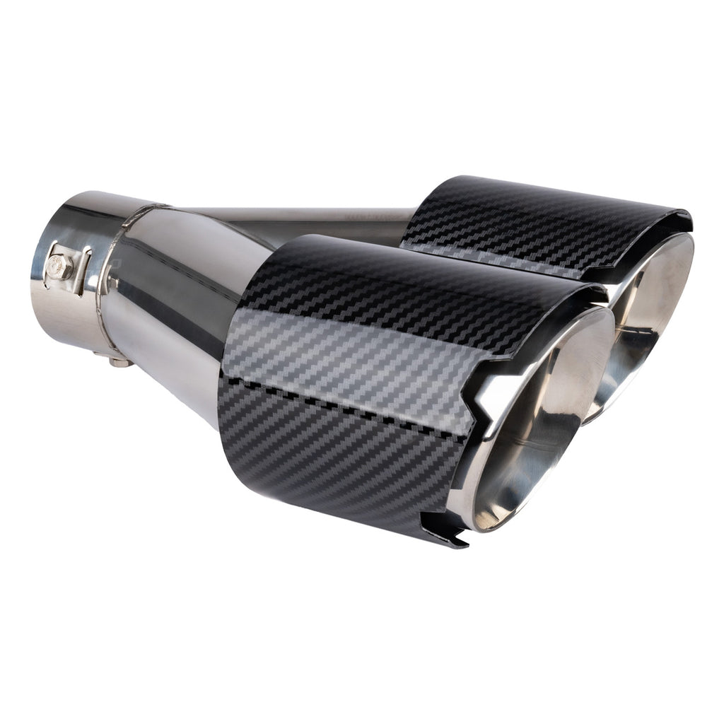 Uitlaatdemper tip RVS carbon AMiO 04070 - AMiO 04070 - afbeelding 1