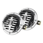 Claxon geluidssignaal chroom 125 mm 12V AMiO 04074 - AMiO 04074 - afbeelding 1