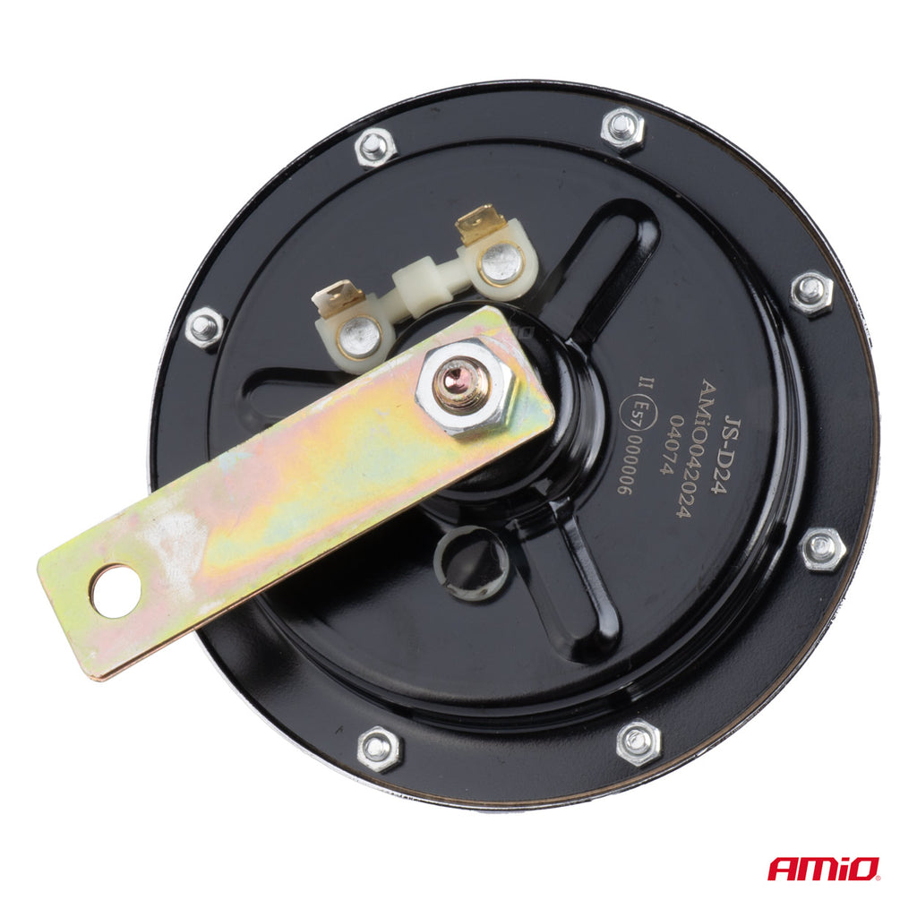 Claxon geluidssignaal chroom 125 mm 12V AMiO 04074 - AMiO 04074 - afbeelding 3