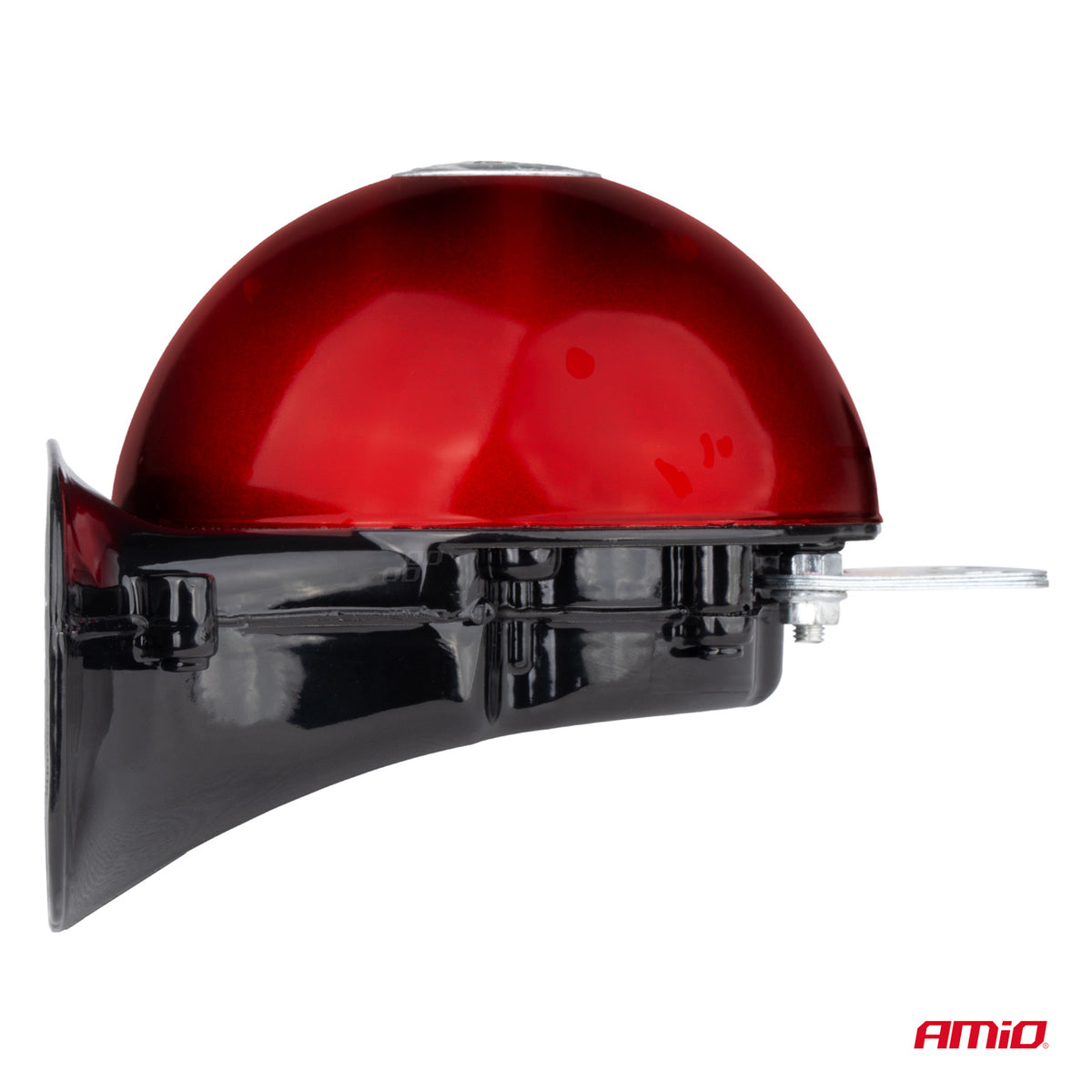 Claxon geluidssignaal set van 2 stuks rood 125mm 12V AMiO 04075 - AMiO 04075 - afbeelding 3