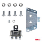 Claxon geluidssignaal set van 2 stuks rood 125mm 12V AMiO 04075 - AMiO 04075 - afbeelding 4