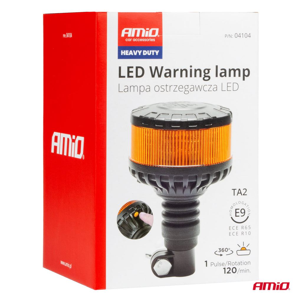 LED Waarschuwingslamp heavy duty W28P 12V 24V AMiO 04104 - AMiO 04104 - afbeelding 9