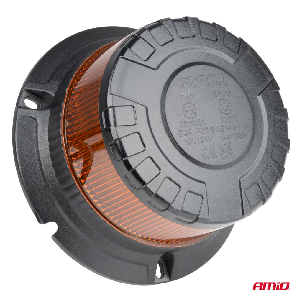 LED Waarschuwingslamp heavy duty W28B 12V 24V AMiO 04106 - AMiO 04106 - afbeelding 2