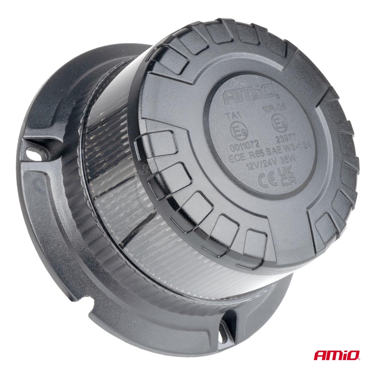LED Waarschuwingslamp heavy duty W28B 12V 24V AMiO 04109 - AMiO 04109 - afbeelding 2