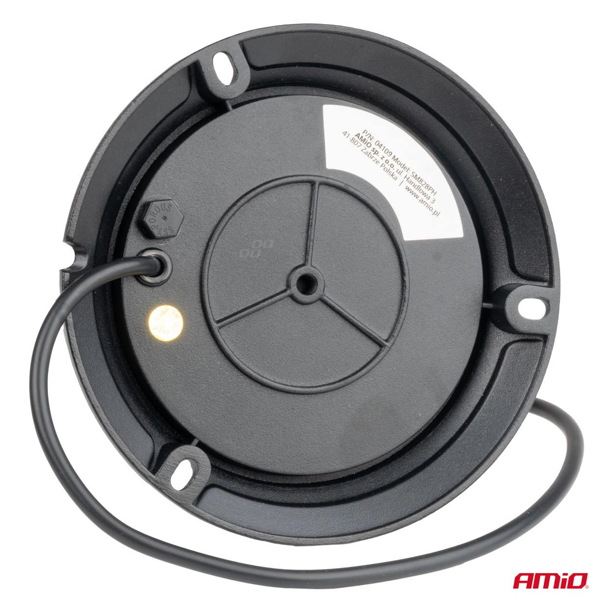LED Waarschuwingslamp heavy duty W28B 12V 24V AMiO 04109 - AMiO 04109 - afbeelding 3