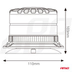 LED Waarschuwingslamp heavy duty W29M 12V 24V AMiO 04110 - AMiO 04110 - afbeelding 6